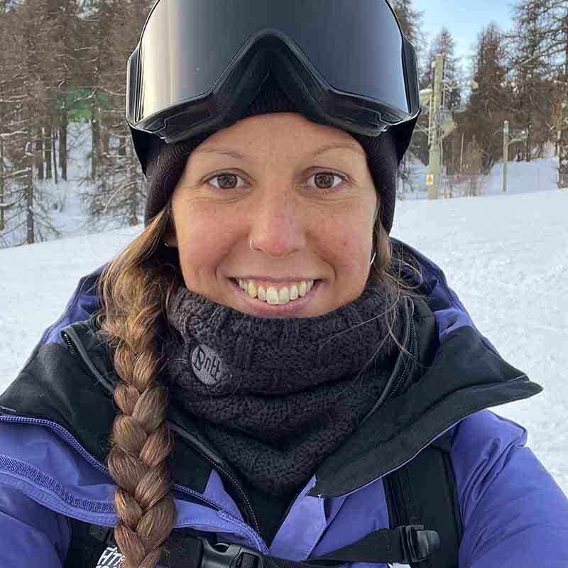 Private ski instructor Courchevel Federica Quassolo